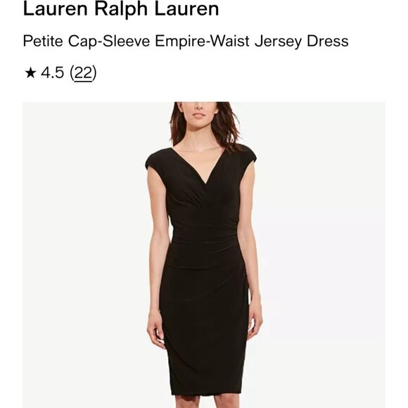 Ralph Lauren Dresses & Skirts - Ralph Lauren Dress, Black Size 12